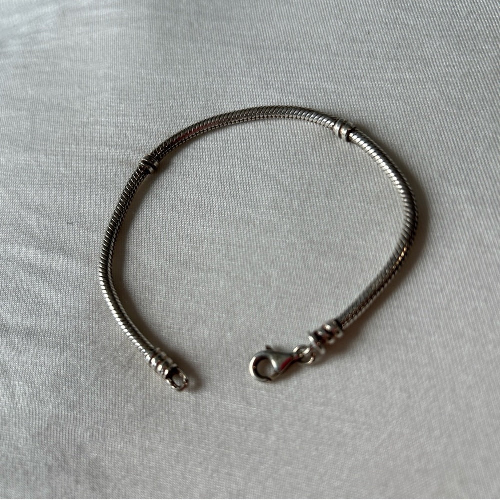Pandora Base Charm Bracelet with Lobster Clip